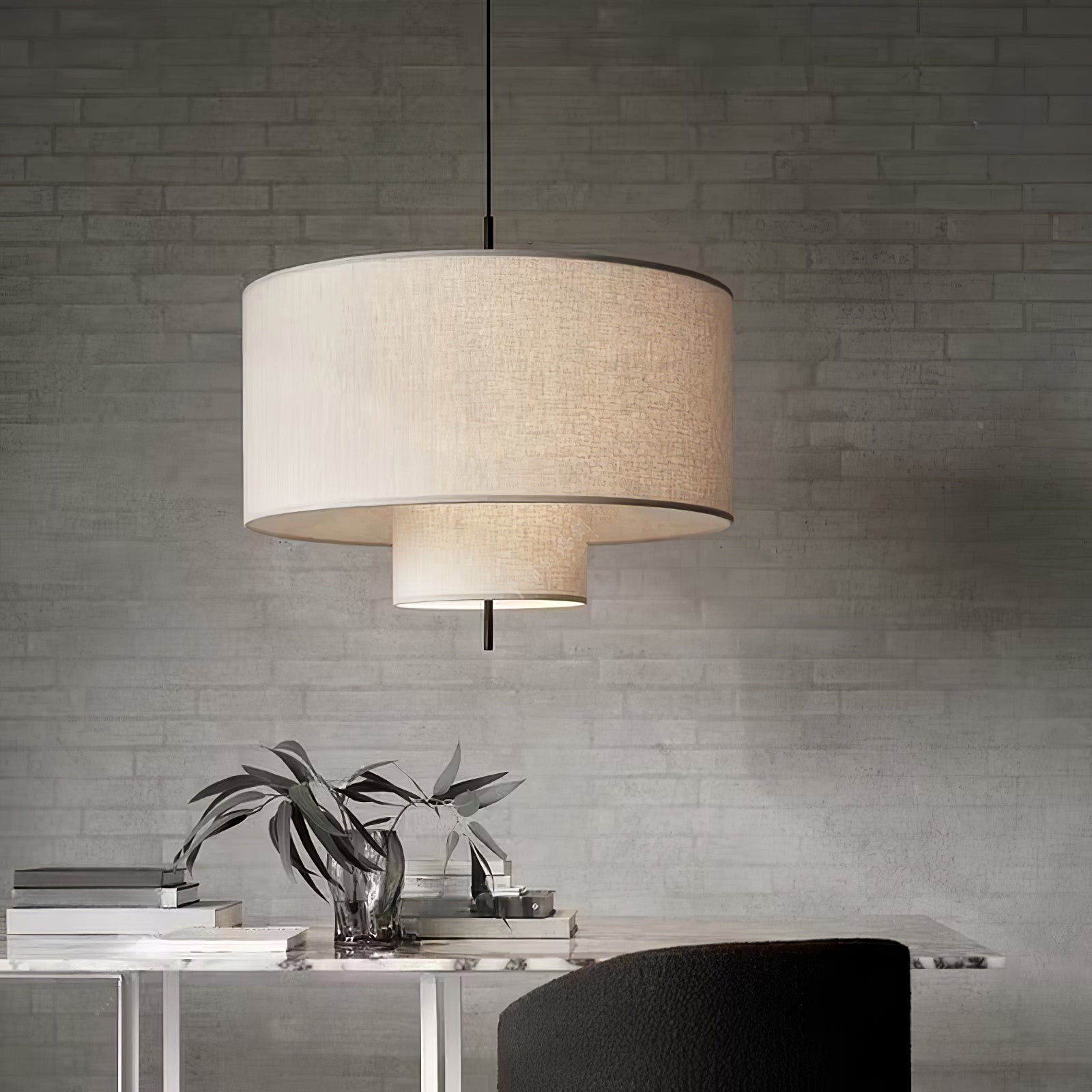 Nordic lineaire gelaagde hanglamp HL594