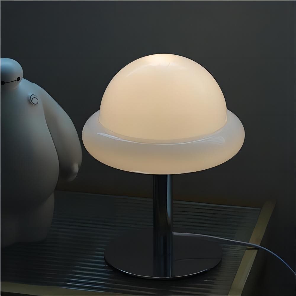Morandi Glazen Bauhaus Eiertafellamp HL111