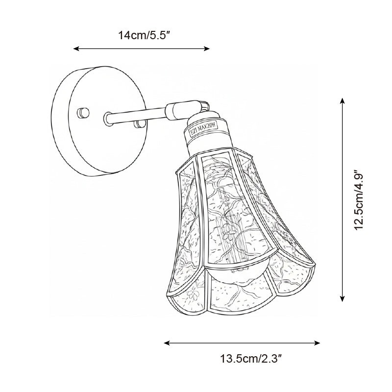 Camoria wandlamp HL2819