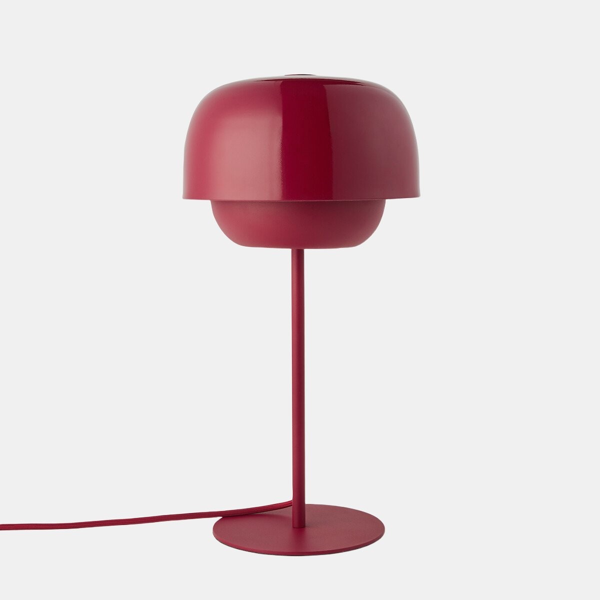Clinco Tafellamp met Ronde Kap - Moderne Metalen Sfeerlamp voor Bureau en Nachtkastje HL1776