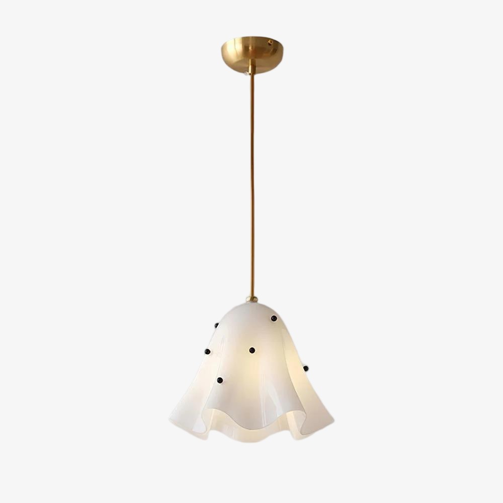 Bellina Artistieke Glazen Hanglamp - Moderne Bloei Geïnspireerde Hangende Plafondlamp HL1641