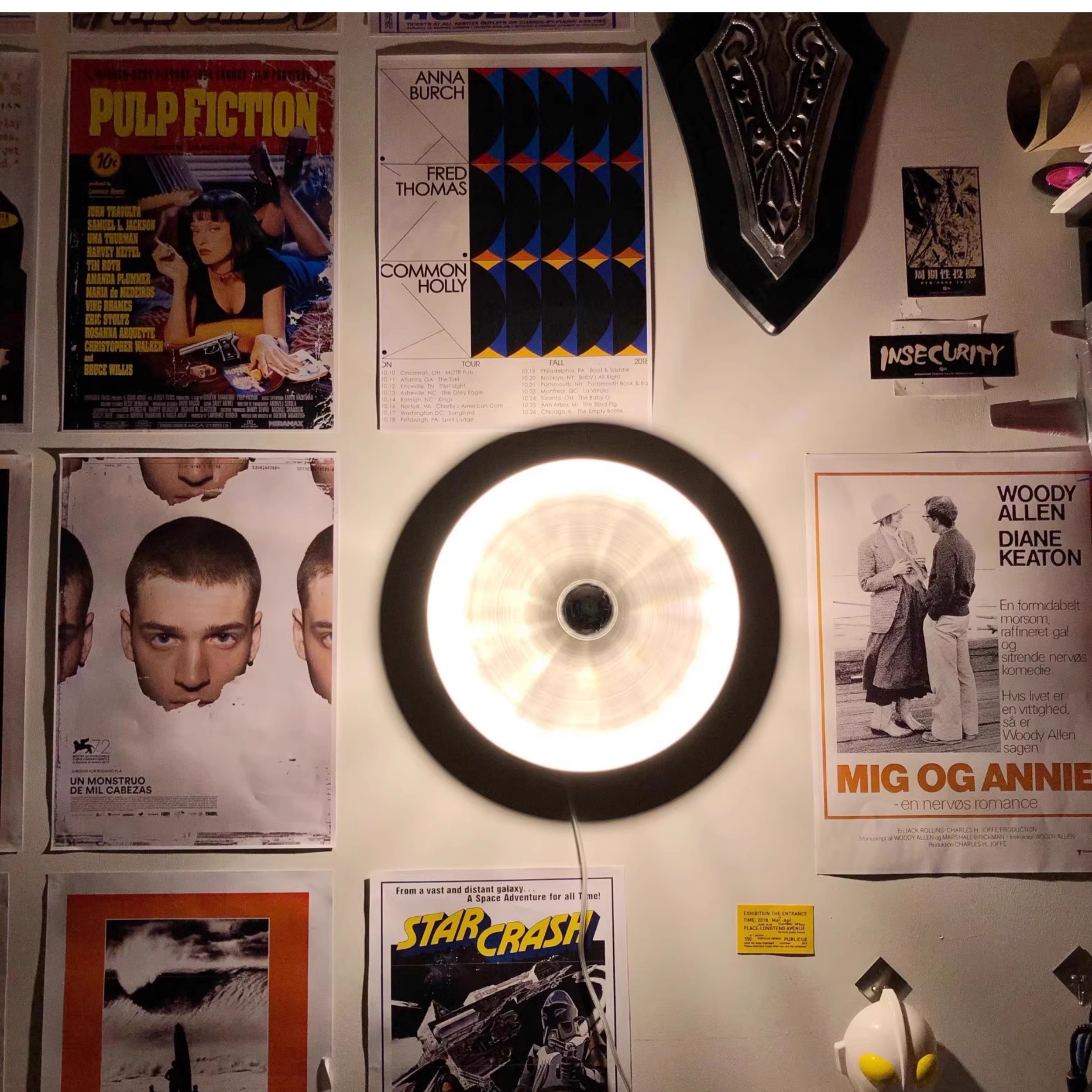 Space Age Disc Plafondlamp HL1023