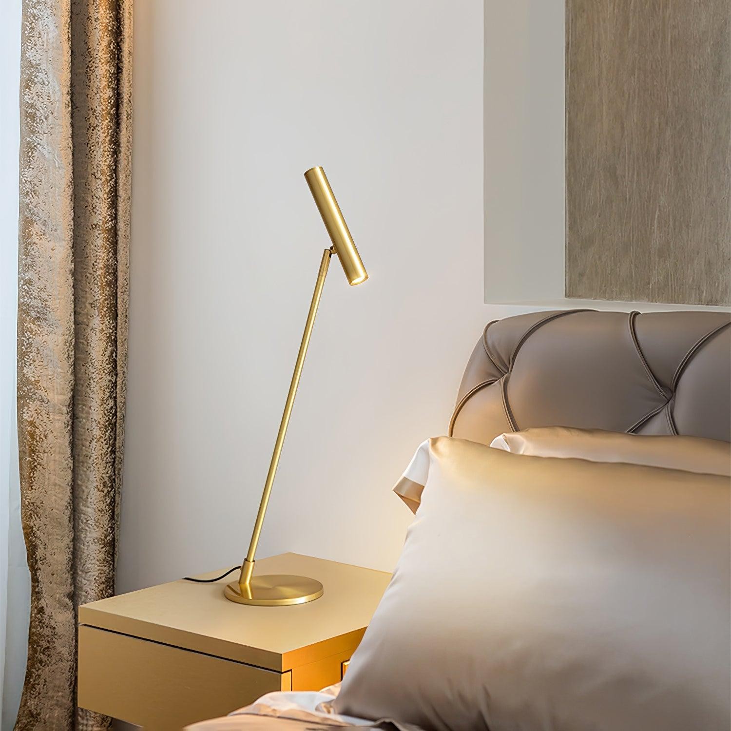 Moderne minimalistische messing verstelbare LED vloerlamp HL882