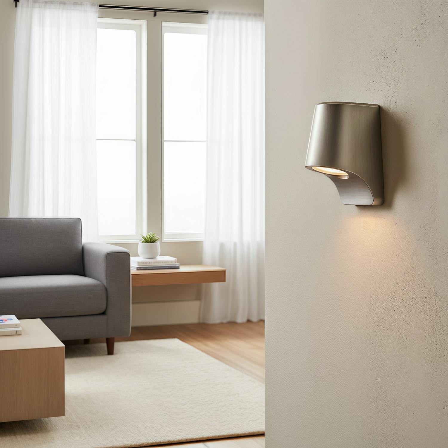Rivathis Minimalistische Metalen Wandlantaarn van tin - Stijlvolle Verandalamp, Ideaal voor Entree of Tuin HL2088