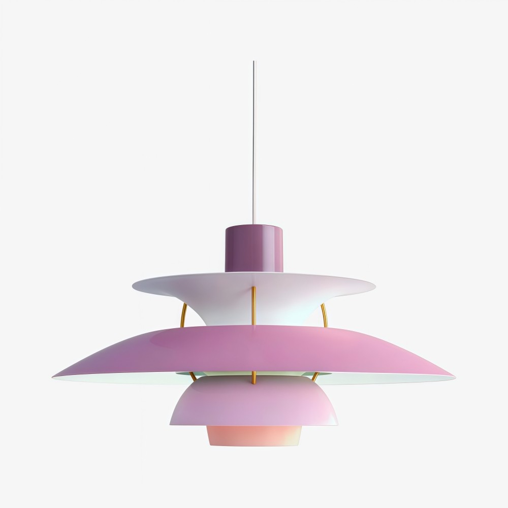 Deense Multilayer Metalen Hanglamp HL38