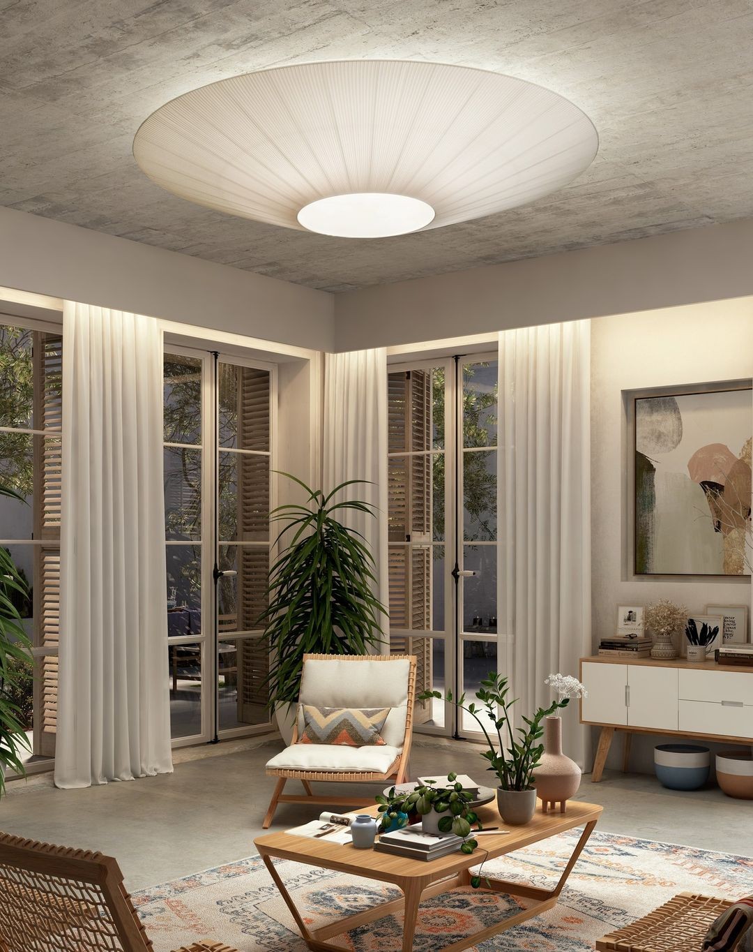Siam Plafondlamp HL1200
