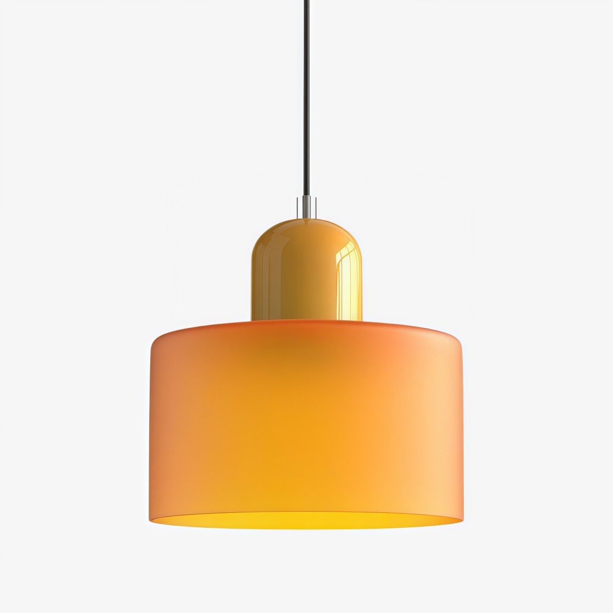 Kalo Cilinder Hanglamp - Glazen Lamp in Scandinavische Stijl voor Eet en Slaapkamer HL107