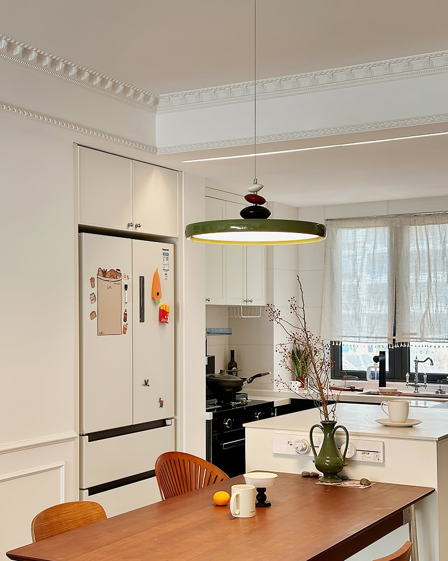 Hanglamp met zwenkarm van steen HL906