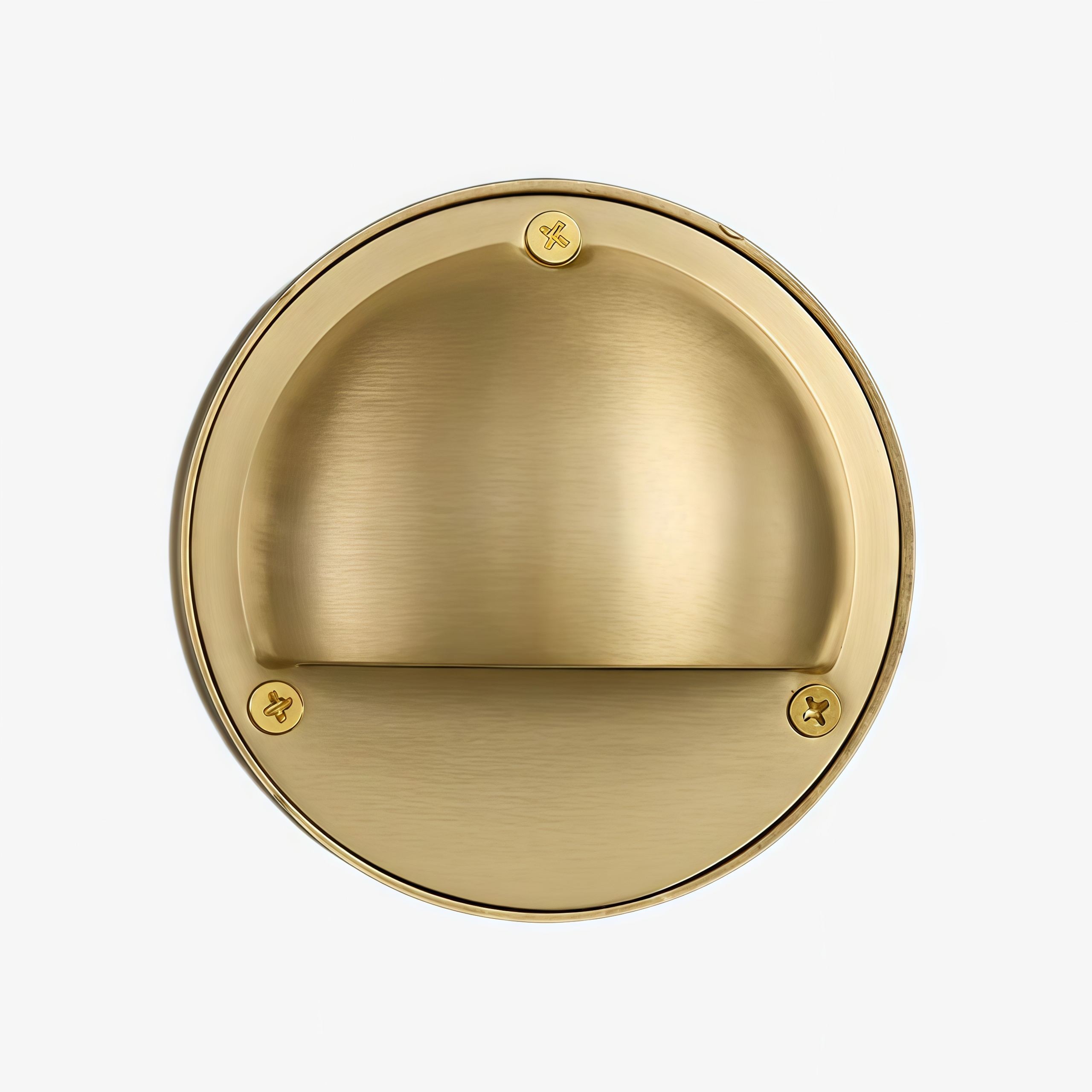 Ardelume Industriële Messing Wandlamp - Minimalistische Binnenlamp van Verweerd Metaal voor Slaapkamer of Hal HL2532