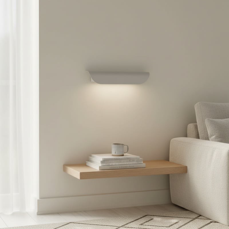 Hidra Moderne Metalen Wandlamp - Minimalistische Downlight Wandlamp voor Moderne Woningen HL1923