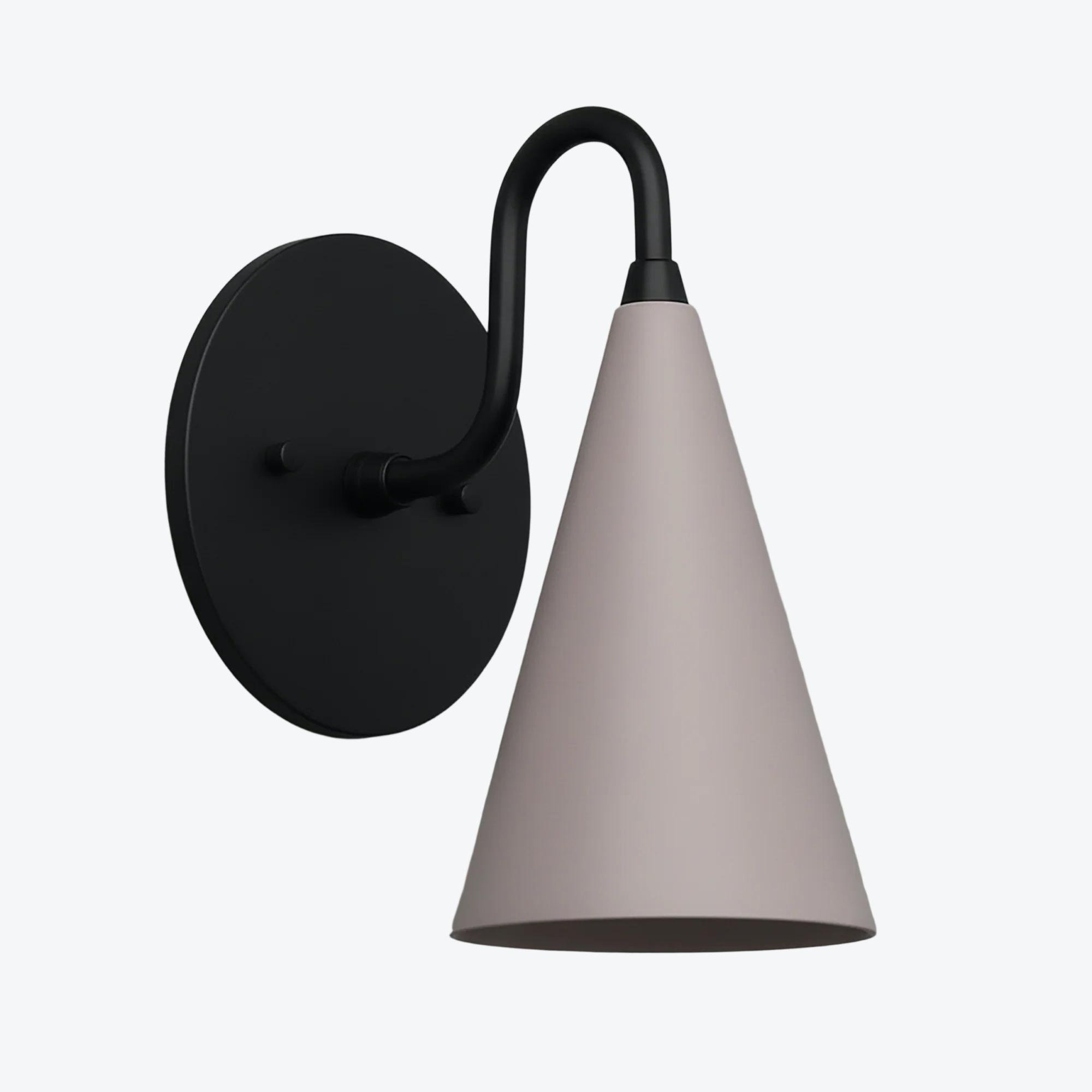 Curva metalen kegelvormige wandlamp - Vintage messing wandlamp voor hal of trappenhuis HL1967