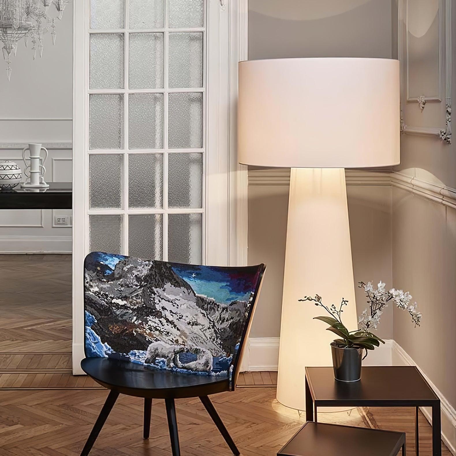 Kolom Stoffen Vloerlamp Geschikt Voor Woonkamer HL484