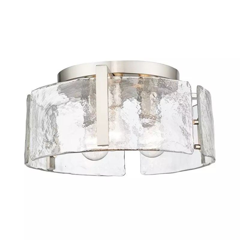 Moderne Inbouwplafondlamp Met Glazen Trommel HL267