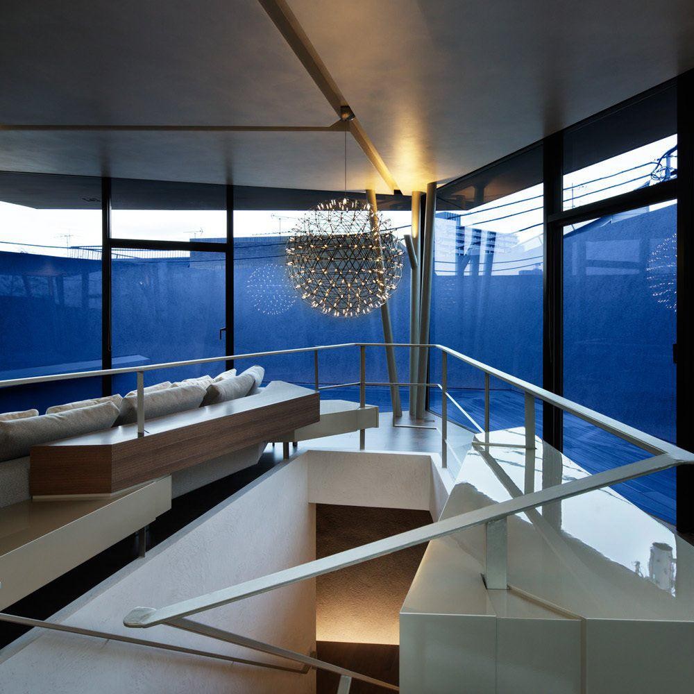 Zilveren Spark Ball hanglamp HL1407