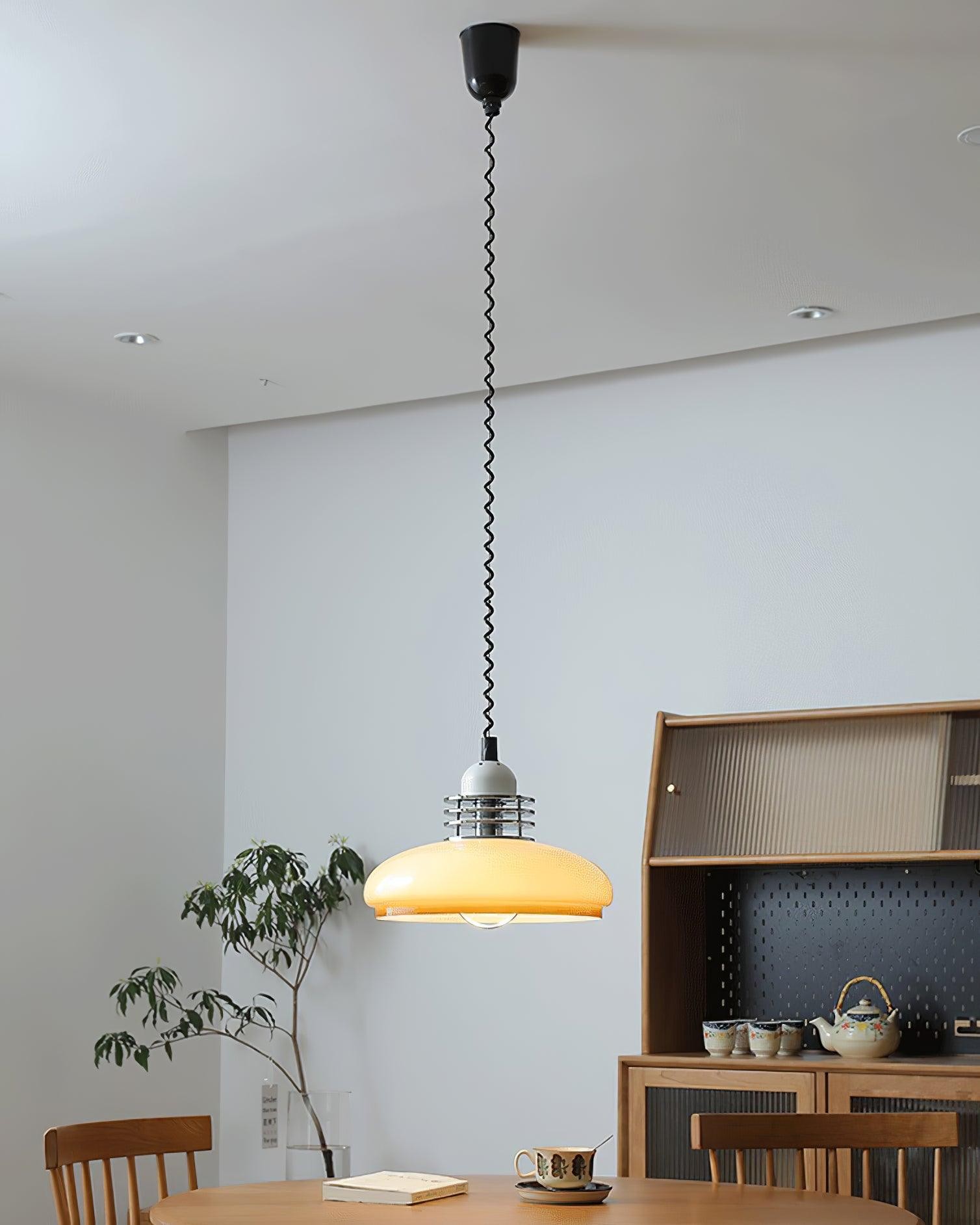 Nordic Cream intrekbare hanglamp HL914