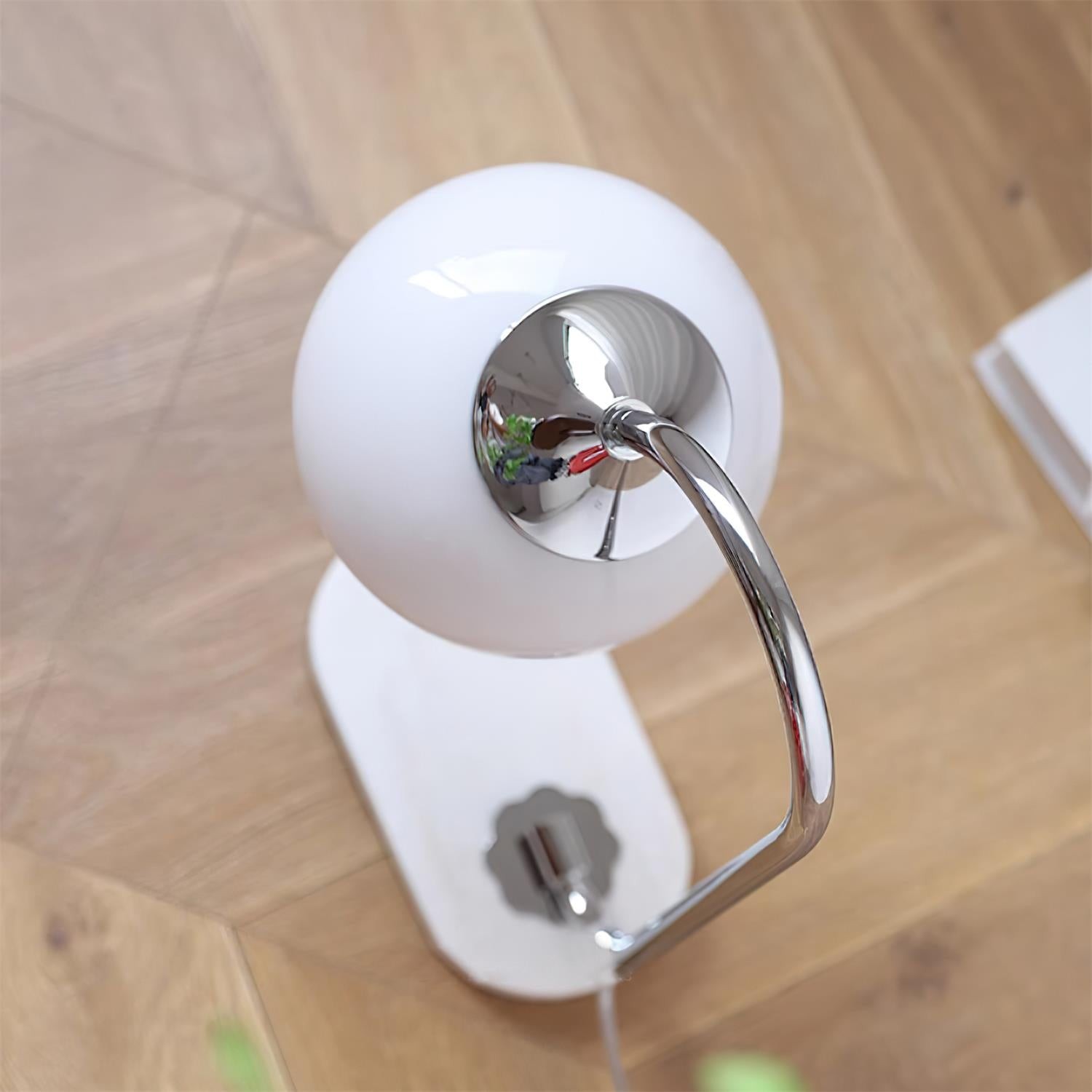 Nordic Mushroom Glazen Nachtkastje Lamp HL778