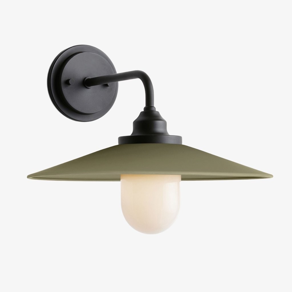 Cordax Utility-geïnspireerde wandlamp - Metaal en glas voor binnen- en buitendecoratie HL2273