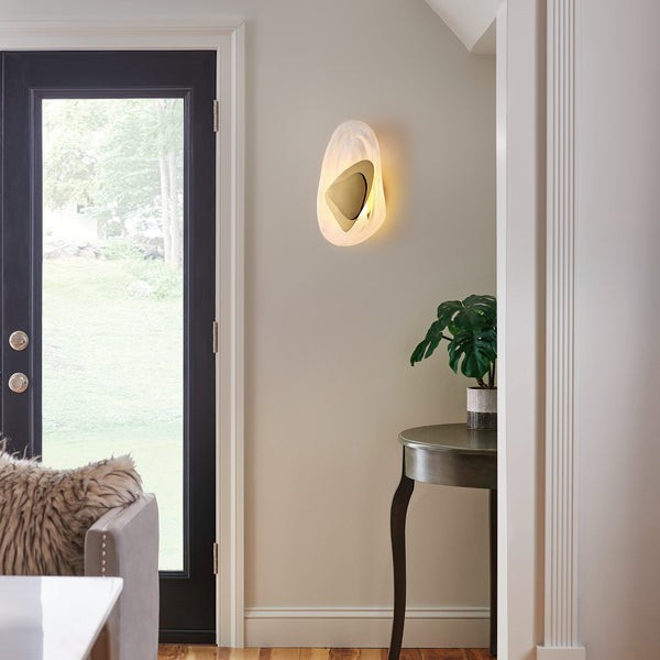 Water Ripple Sculpturale Wandlamp HL1255