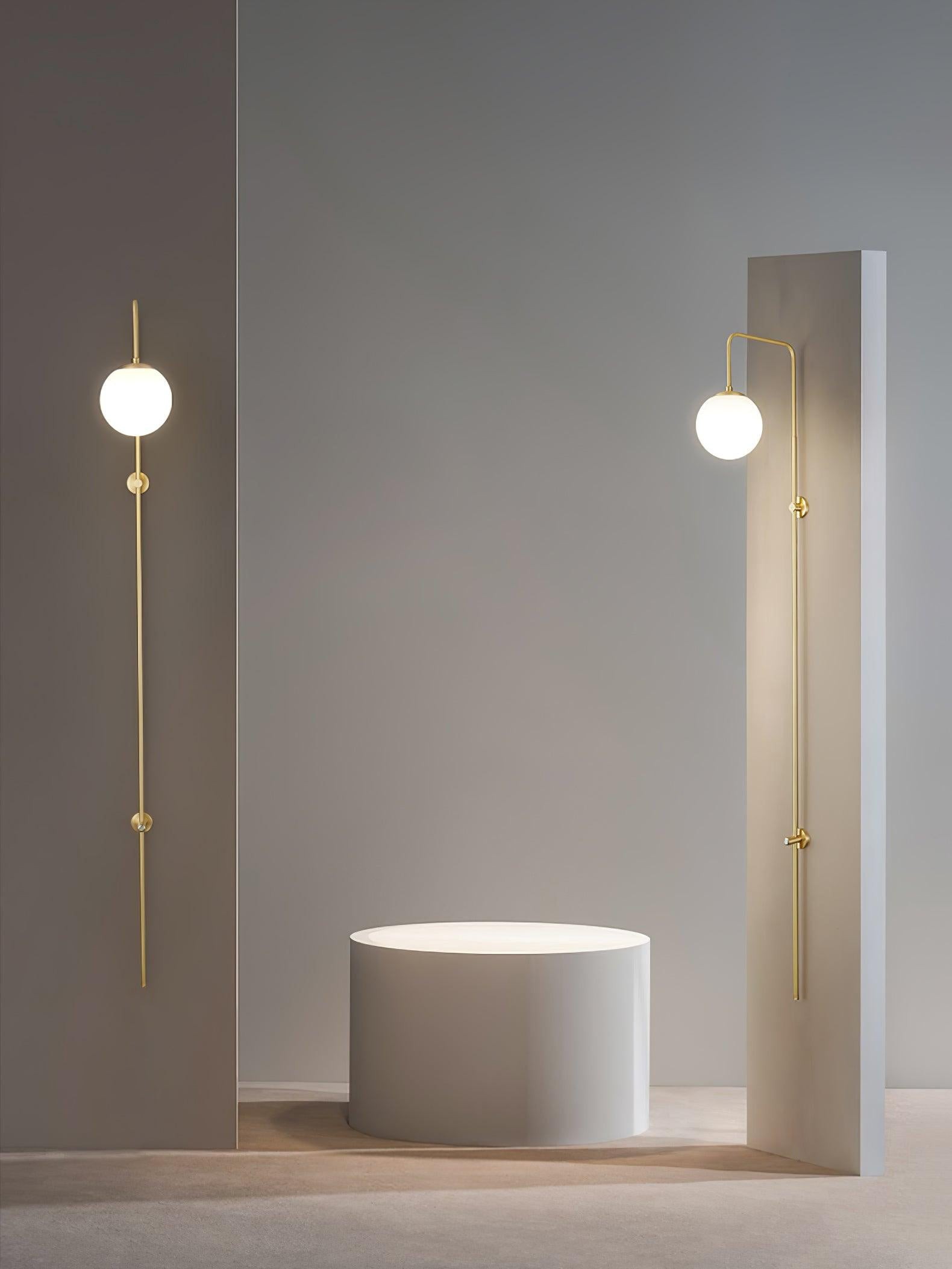 Globe Messing Wandlamp HL534
