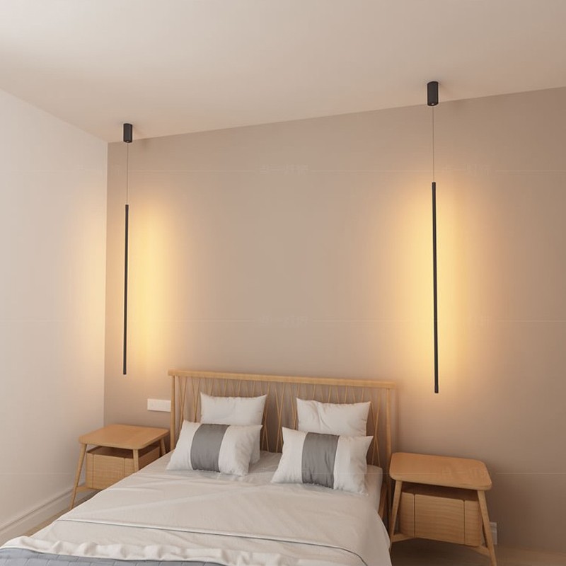 Modern Industriële LED Hanglamp Zwarte voor Eettafel Slaapkamer