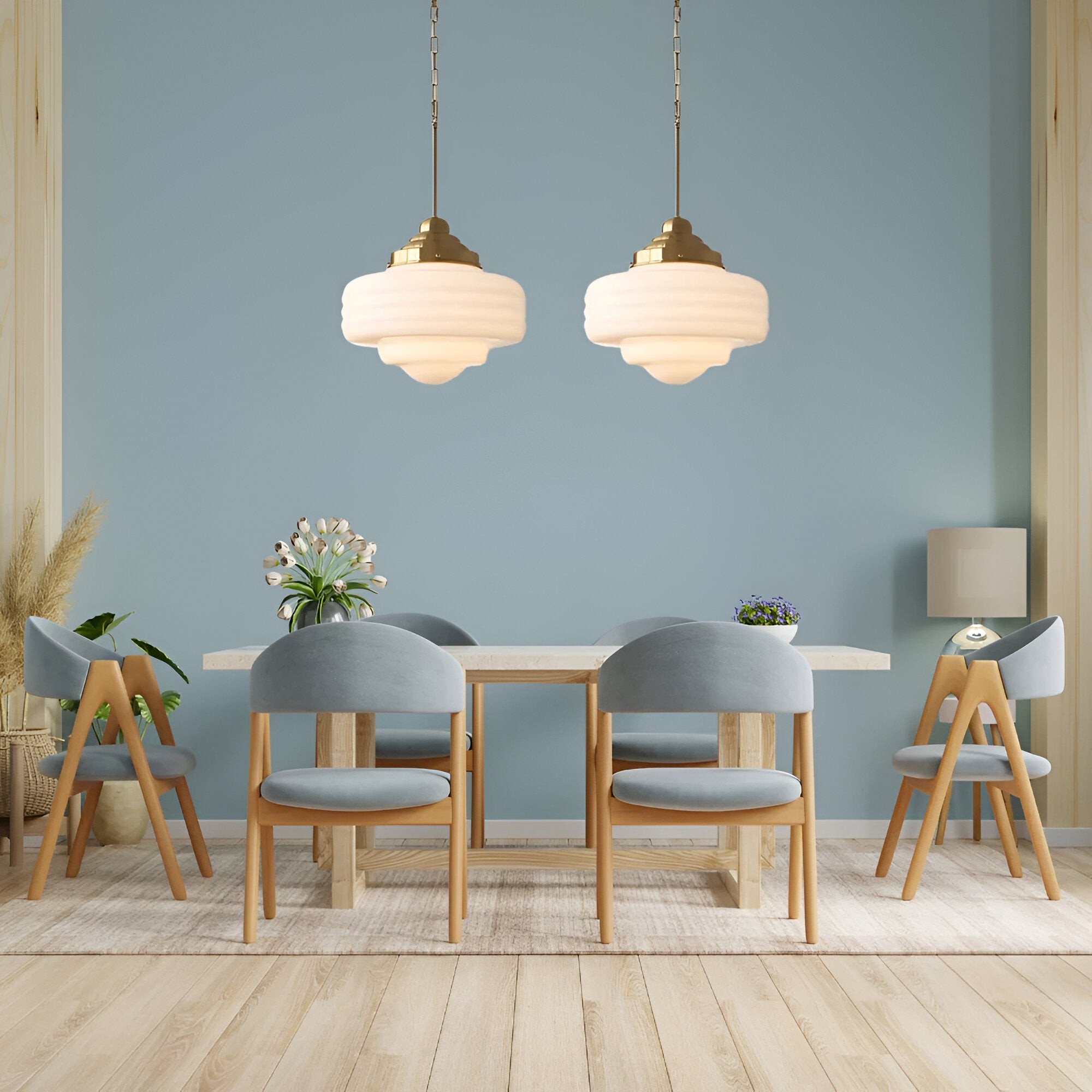 Artisanal Nordic Elegance Minimalistische Hanglamp HL1273