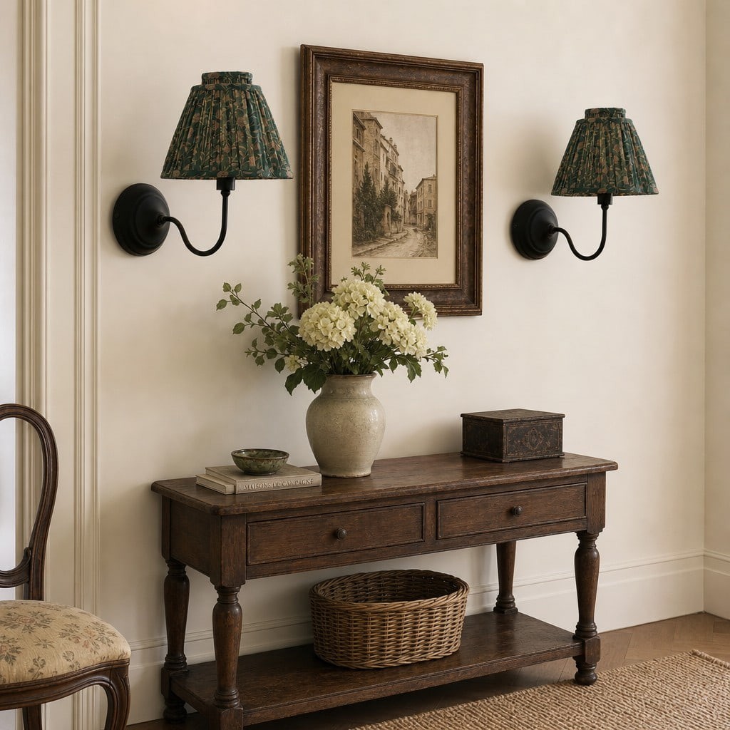 Solmire Moderne Wandlamp - Op maat gemaakte metalen wandlamp van stof voor slaapkamer en hal HL3545