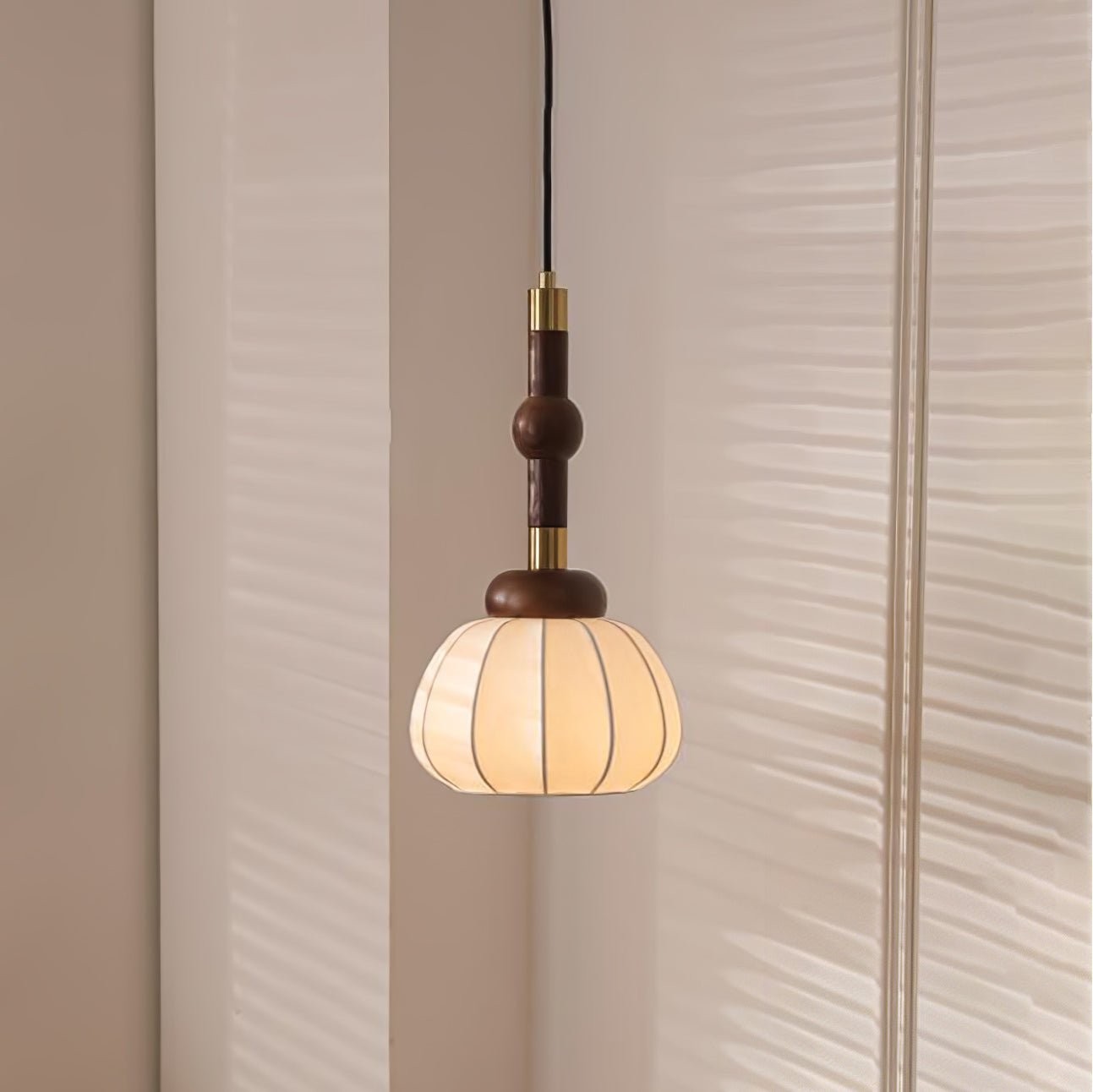 Zijden bol hanglamp HL741