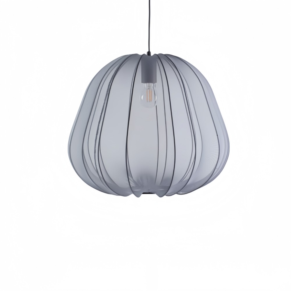 Witte stoffen hanglamp - Nordic lantaarnkap voor slaapkamer HL1316