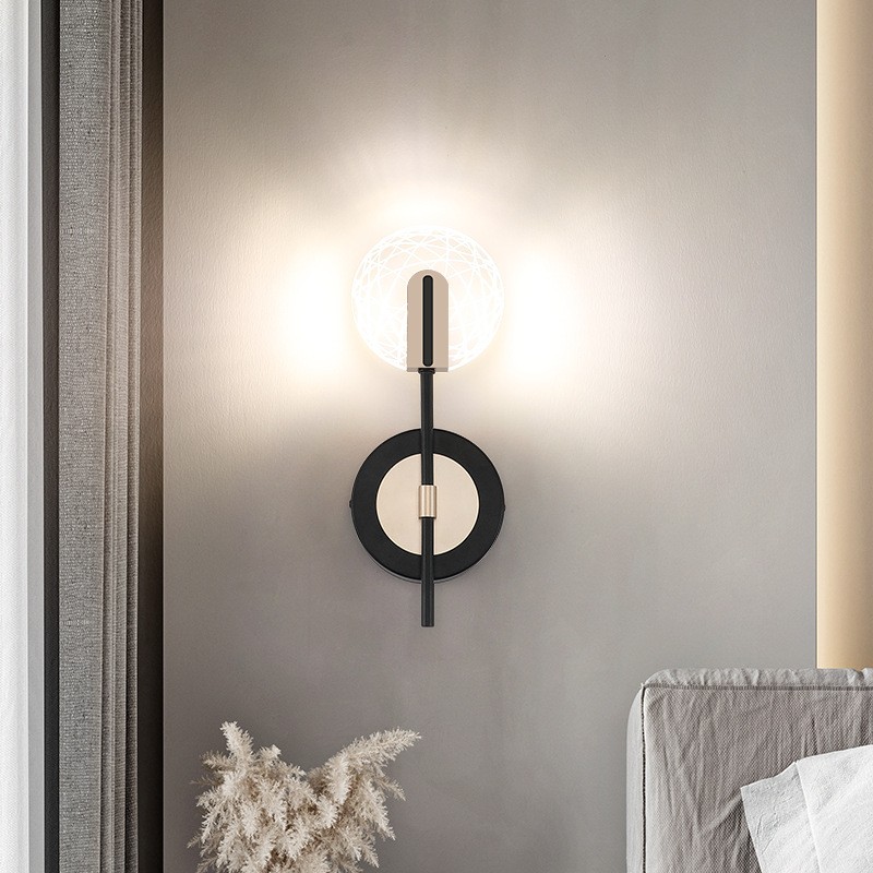 Verstelbare Acryl LED Draaibare Wandkandelaar HL71