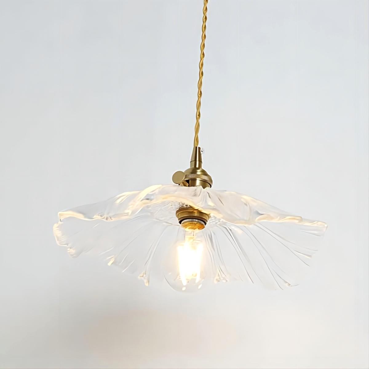 Moderne kunst bloem vorm keuken glazen hanglamp HL46