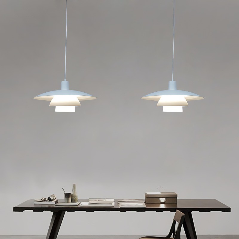 Drie Tier Disc Scandinavische Retro Hanglamp