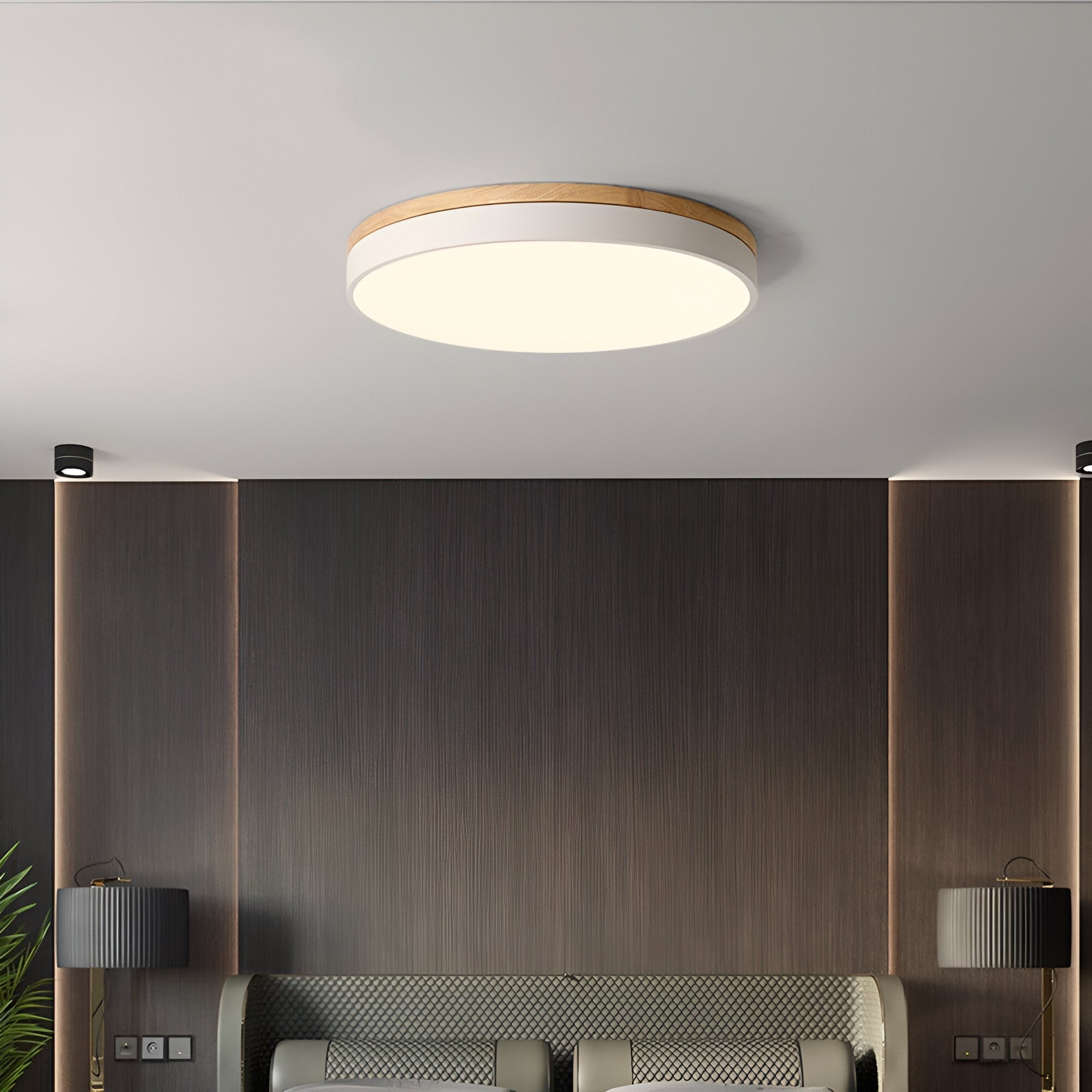 Nordic LED ronde plafondlamp van acryl, minimalistisch design HL1289