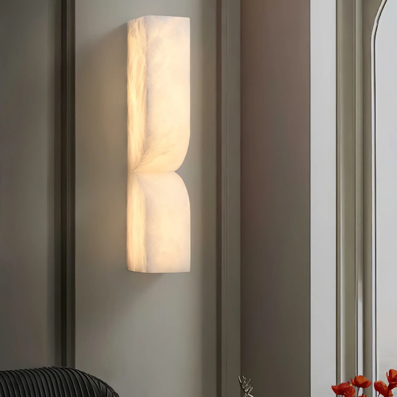 Moderne Luxe Marmeren Art Deco Wandlamp HL284