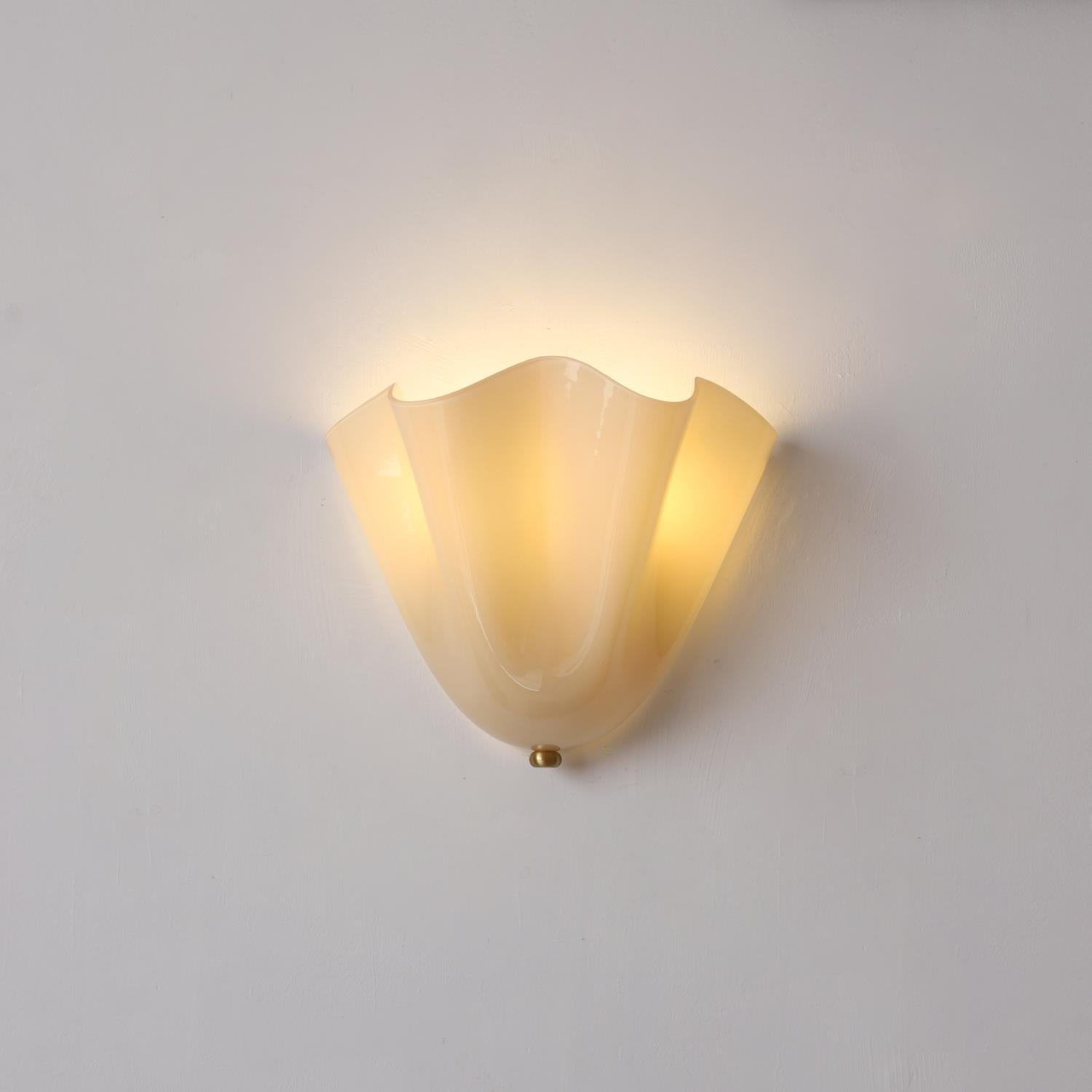 Bellina moderne wandlamp - Artisanaal glas Vera lamp voor interieurdecoratie HL1643
