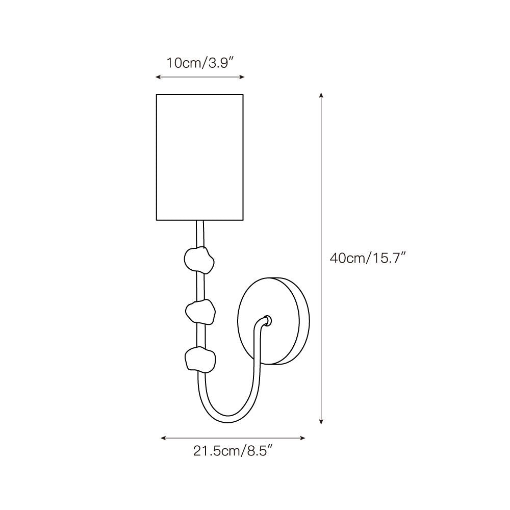 Emile wandlamp HL3246