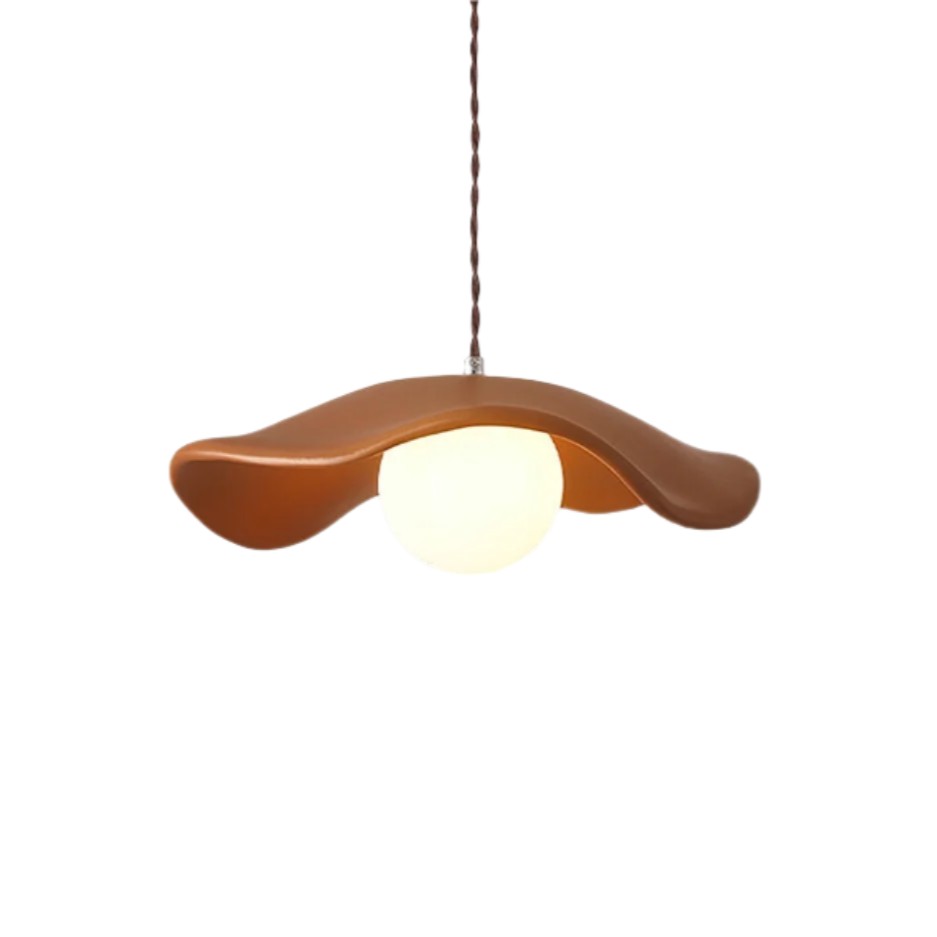 Yumi Sculptural Resin Elegance Minimalistische Hanglamp HL3498