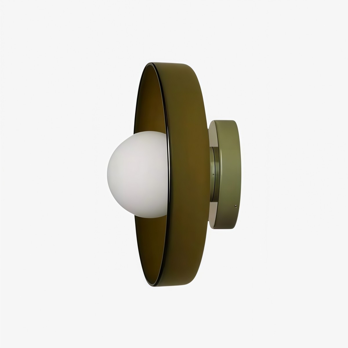 Kalo glazen schijf wandlamp - Moderne wand en plafondlamp voor hal en slaapkamer HL2259