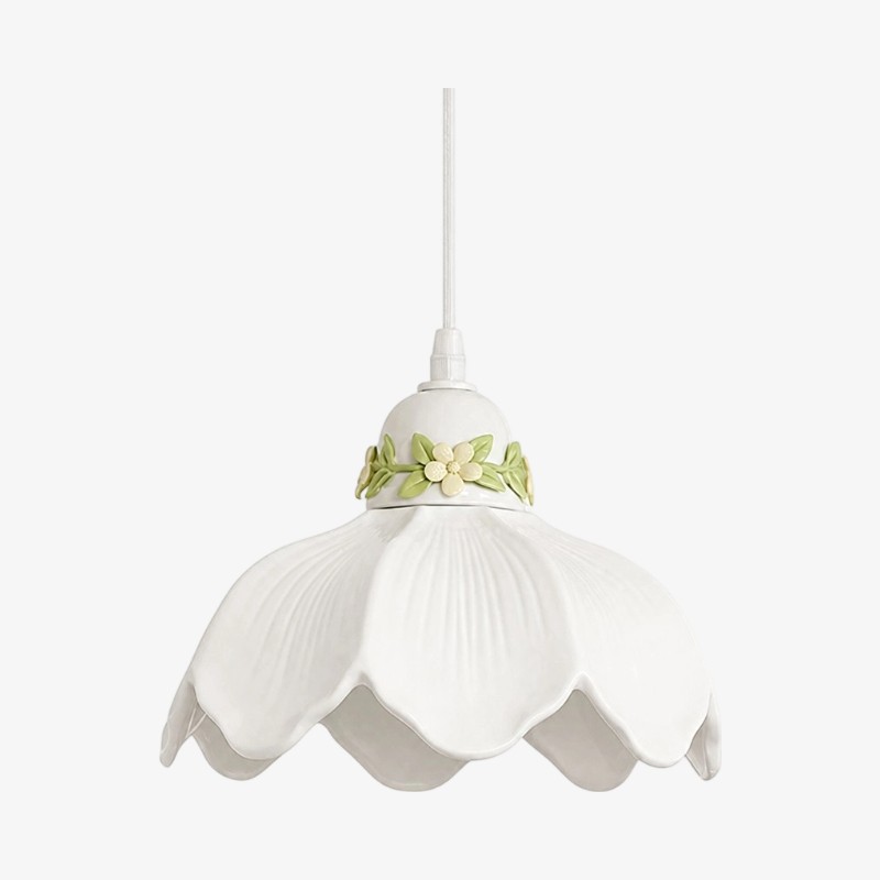 Cazelle bloemenhanglamp - Romantische verlichting voor de slaapkamer HL3592