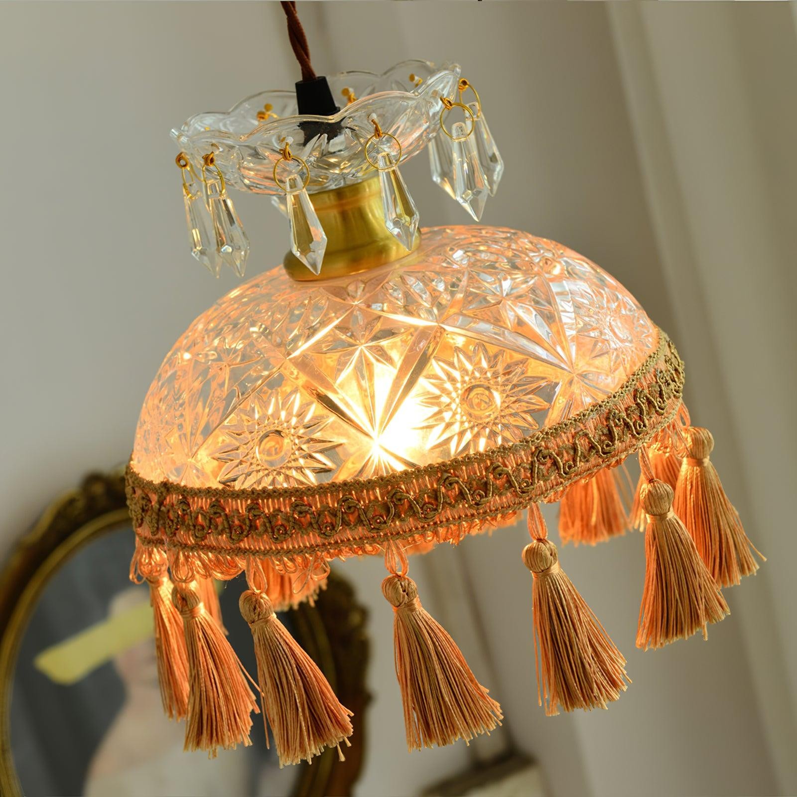 Komvormige kwast hanglamp HL388
