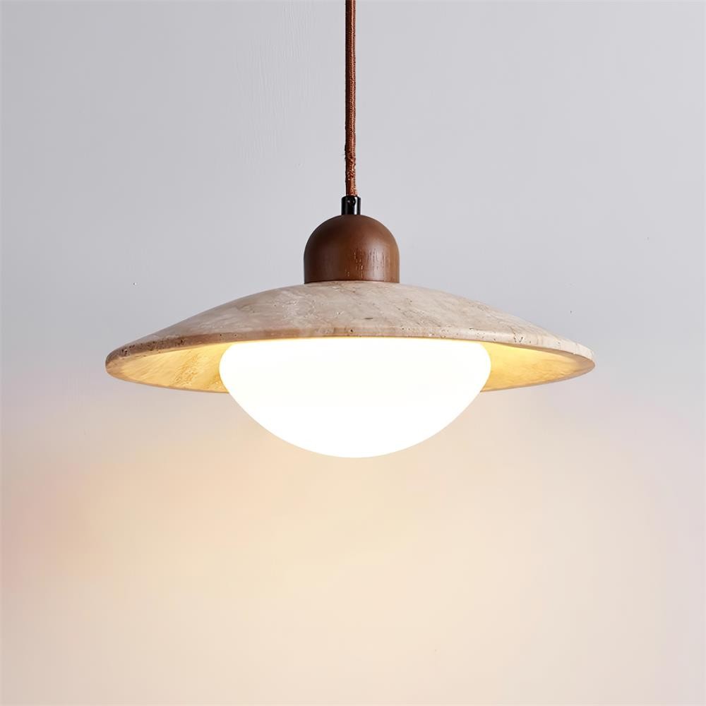 Houten Retro Wabi-Sabi Stijl Hanglamp HL396