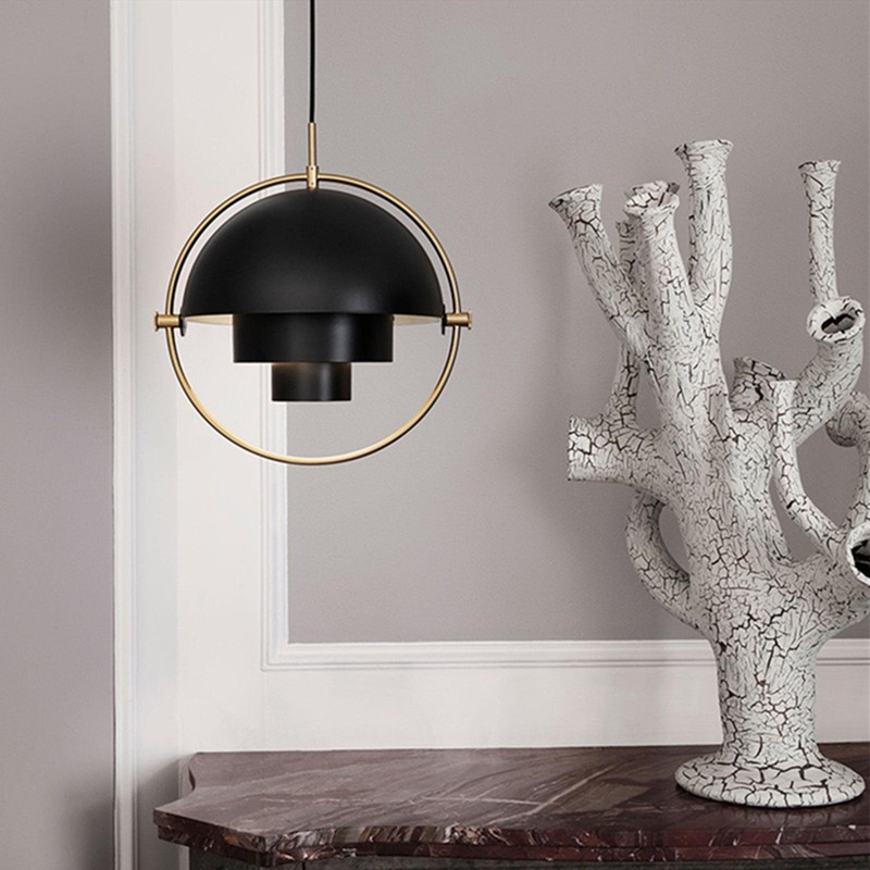 Multilayer Draaibare Metalen Hanglamp HL36