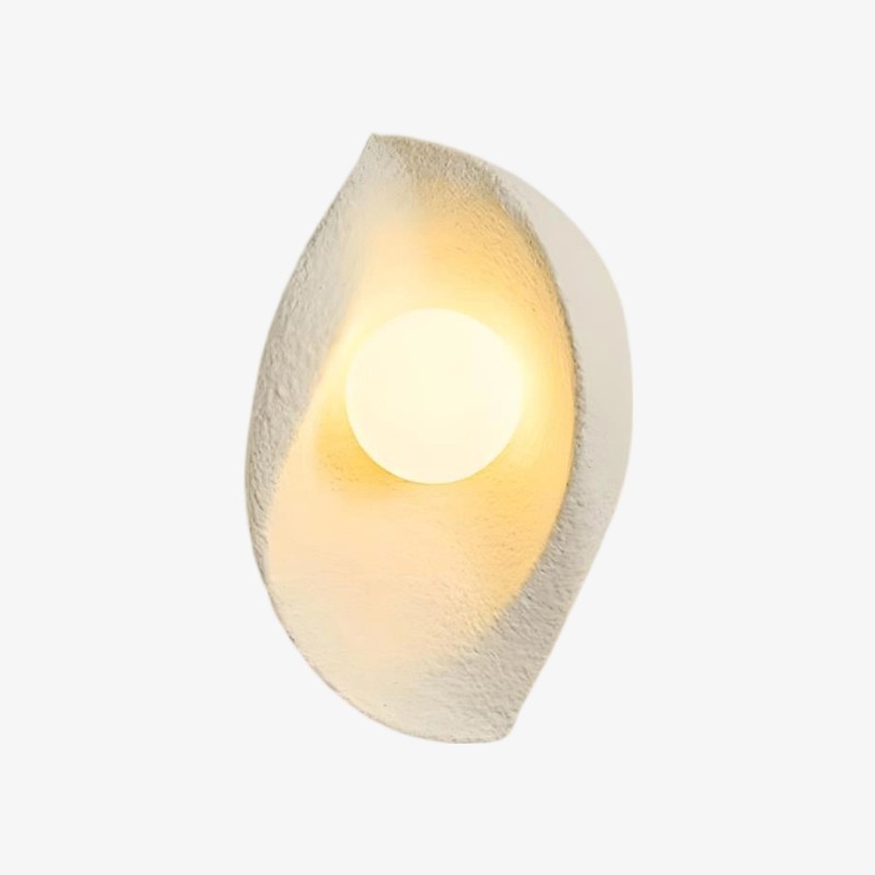 Goviena Moderne Wandlamp in Cocoonvorm - Minimalistische Decoratieve Wandlamp voor Slaapkamer en Hal HL3584
