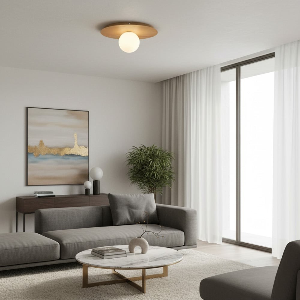 AuroraDisk Nordic LED-wandlamp - ronde plafond-/wandlamp HL1814