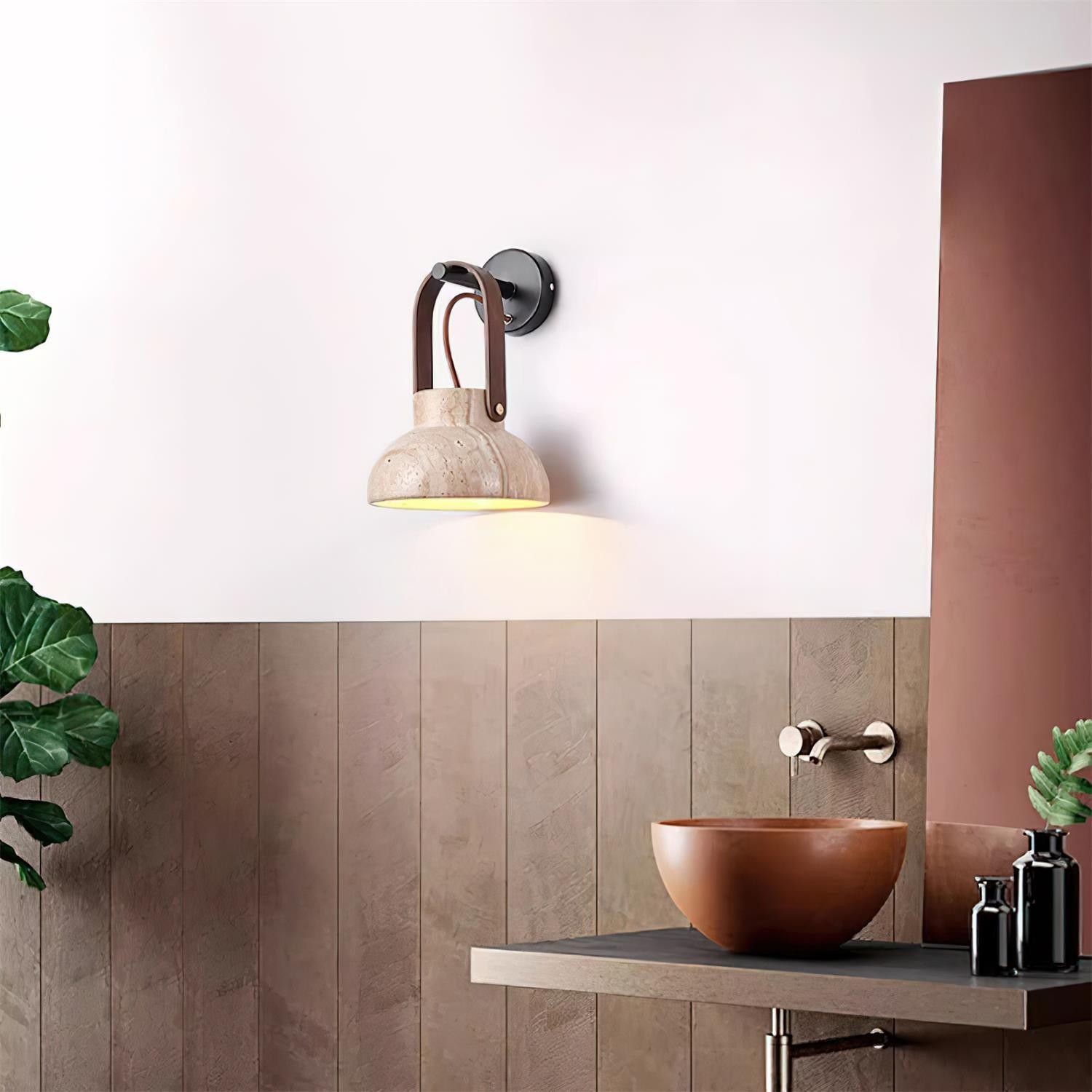 Gepersonaliseerde creatieve gebogen draagbare wandlamp HL512