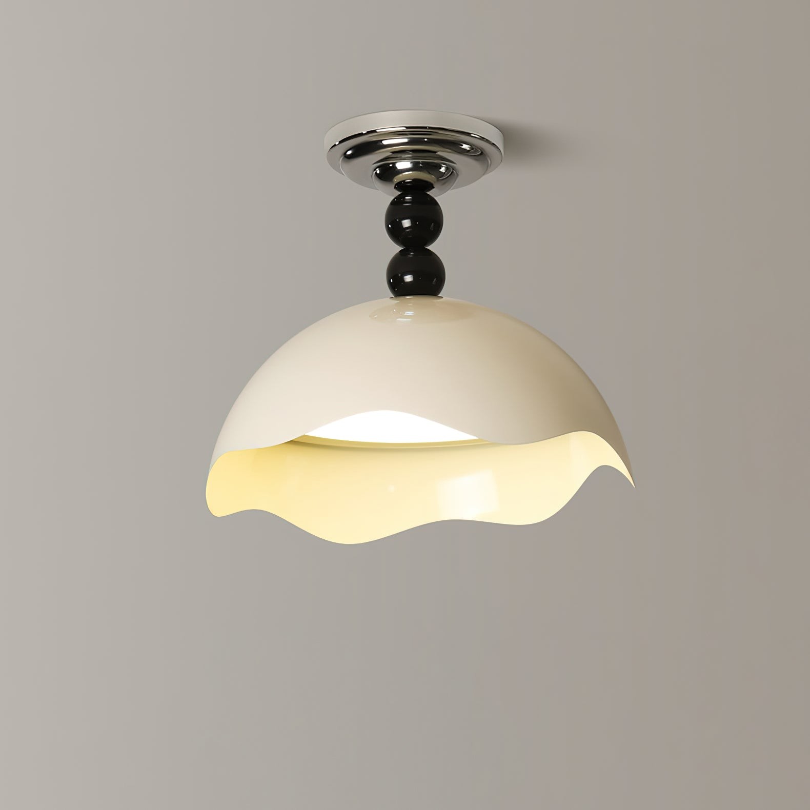 Moderne Wave Crest Metalen Plafondlamp HL830