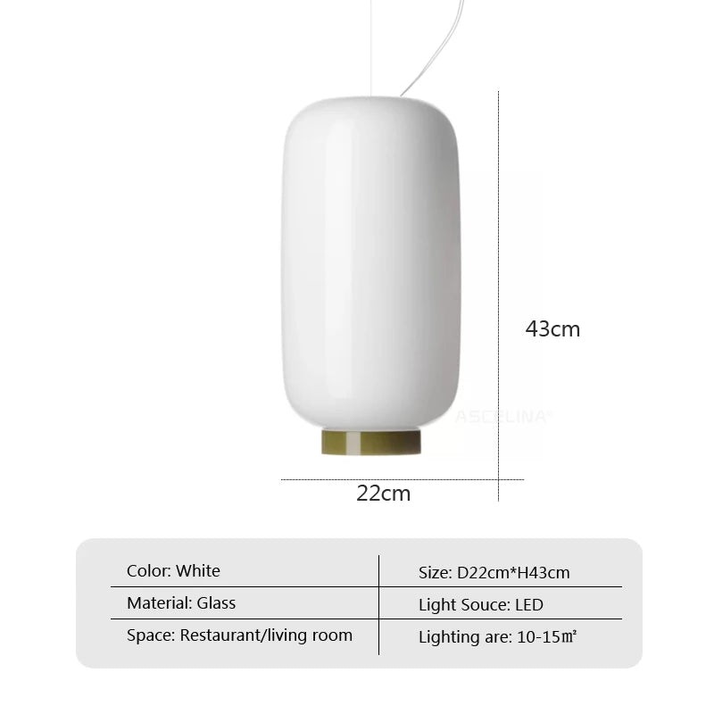 Chouchin Hanglamp Moderne LED Glazen Hanglamp HL3502