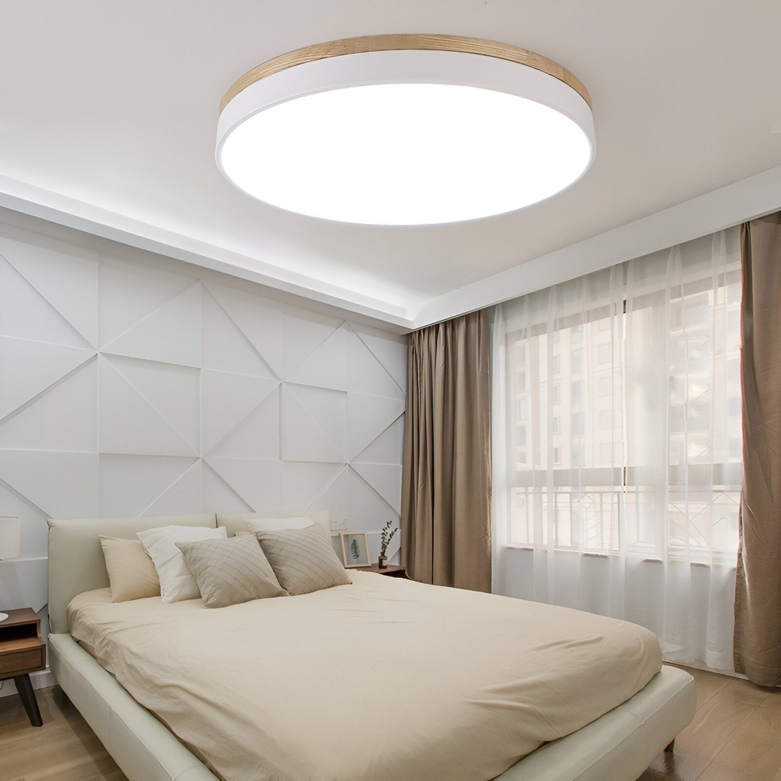 Nordic LED ronde plafondlamp van acryl, minimalistisch design HL1289