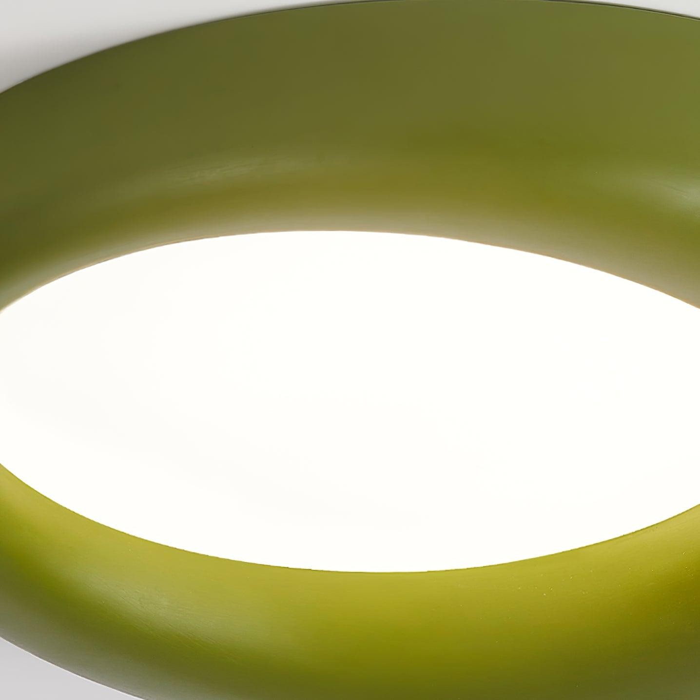 Center Offset Concentric Circle Acryl Plafondlamp HL821