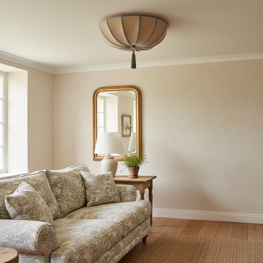 Valoflor Plafondlamp - Plafondlamp met bloemmotief, moderne decoratieve stijl HL2350