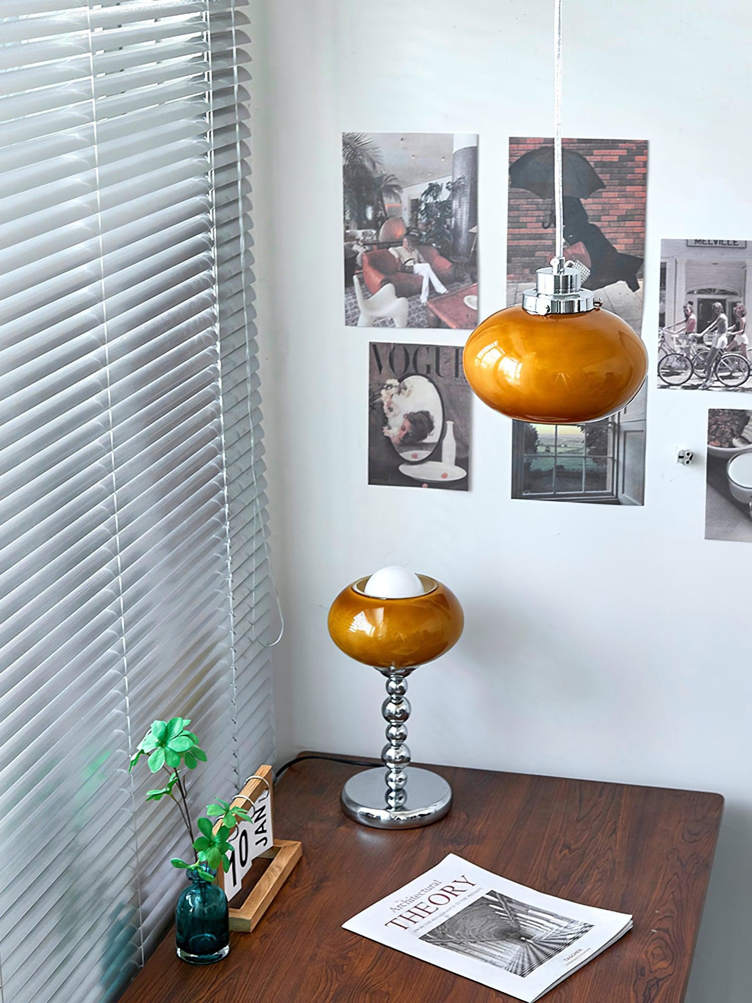 Ovale Persimmon Tafellamp HL647